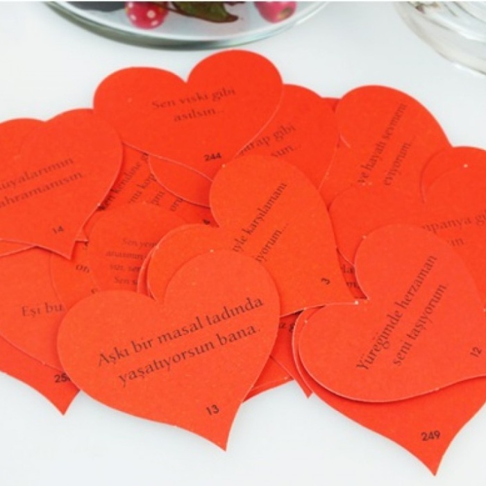 ® Seni Seviyorum Mesaj Notları