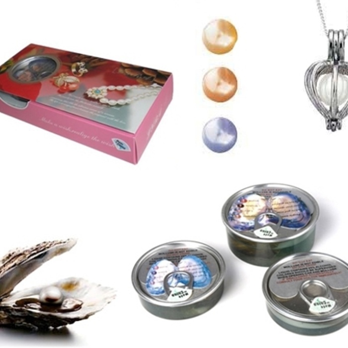 ® Yeni Ürün İstiridye Kabuğunda Gerçek İnci Kolye