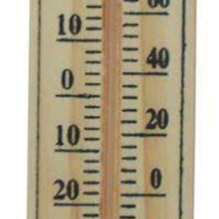 ® Ahşap Oda Termometresi Küçük Boy