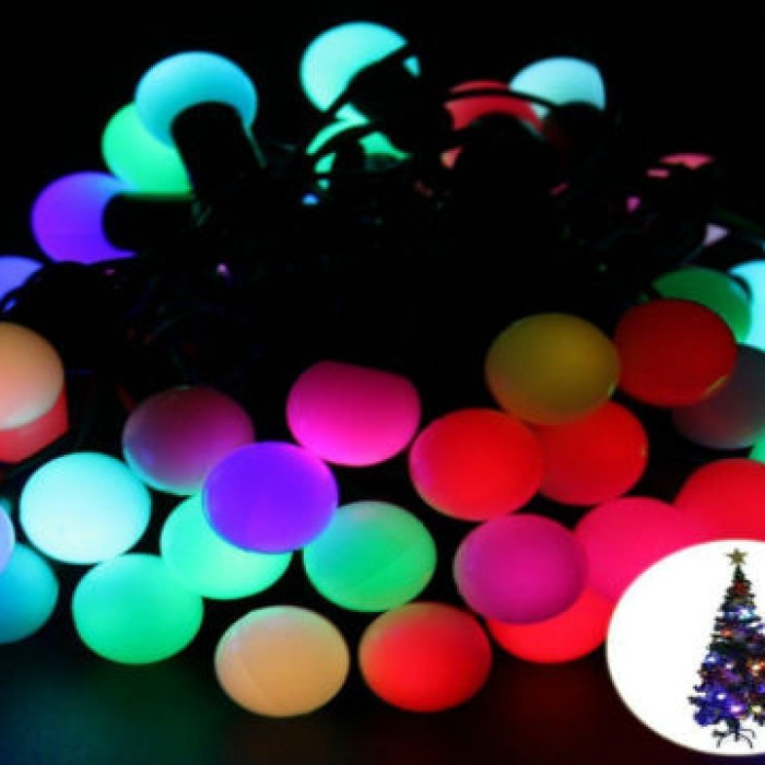 ® Minik Top 28 Ledli Dolama Dekor Işıkları - Yılbaşı Ağaç Işığı