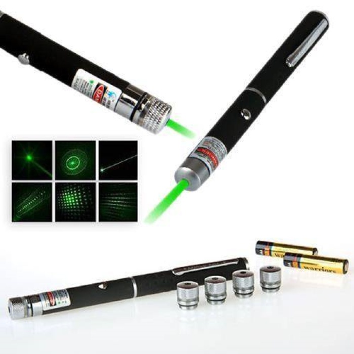 ® Yeşil Lazer Pointer 5000 mW 15 Km Etkili (Tek Başlık 5 Model)
