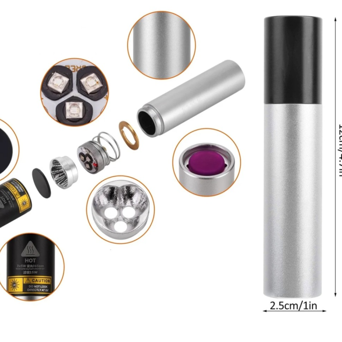 ® Profesyonel UV Işıklı Para Kontrol Kalemi Anında Güvenlik Doğrulaması