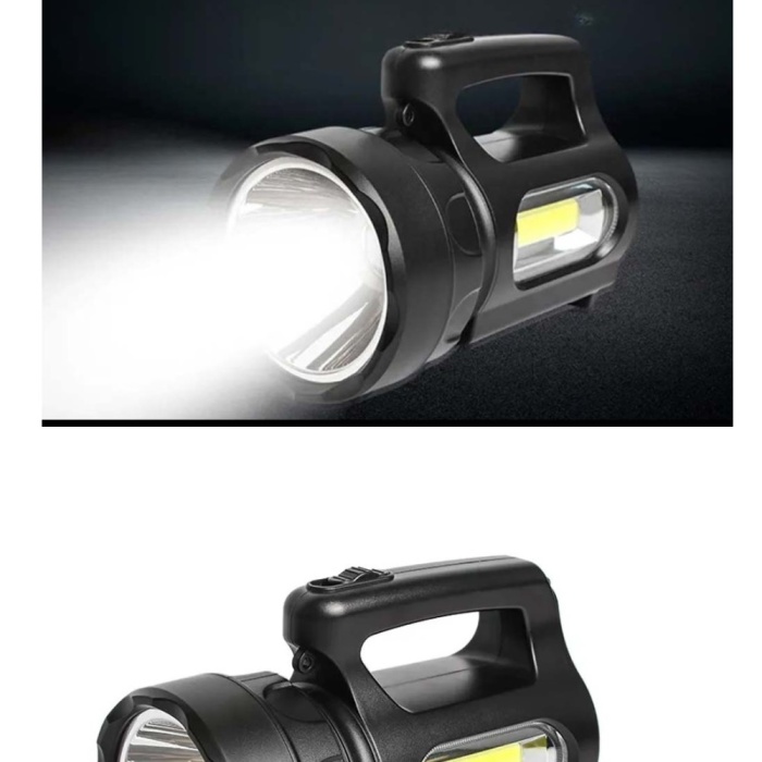 Biyomak® Profesyonel Ultra Güçlü LED El Feneri - Yüksek Performanslı 900 Lümen Aydınlatma