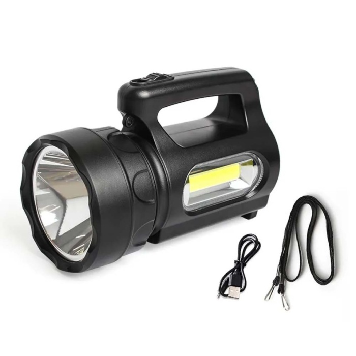 Biyomak® Profesyonel Ultra Güçlü LED El Feneri - Yüksek Performanslı 900 Lümen Aydınlatma