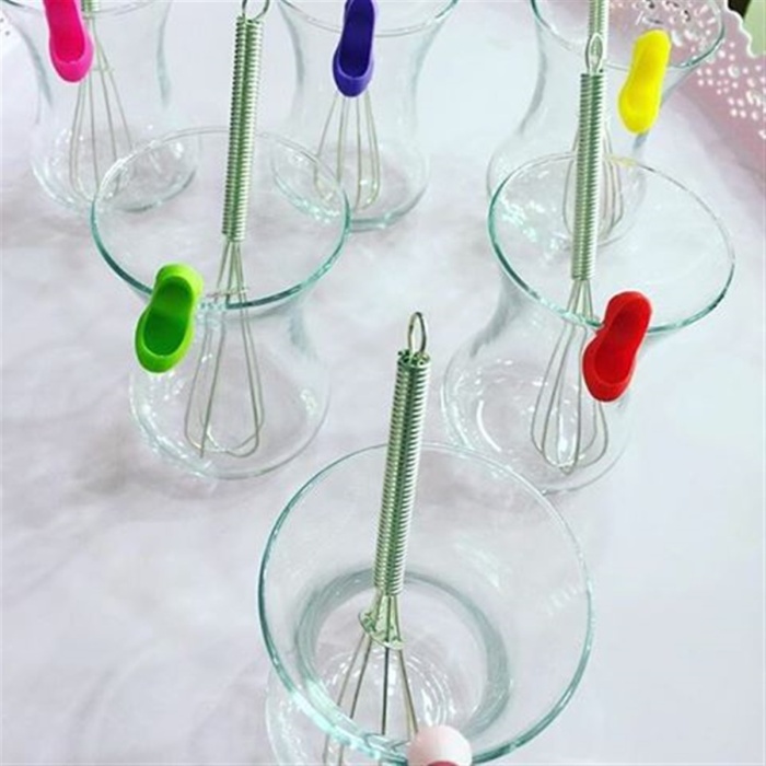 Biyomak® Silikon Ayakkabı Bardak İşaretleme Seti 6 Adet