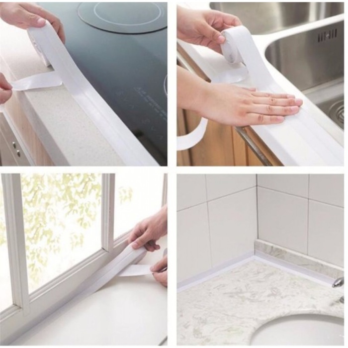 ® Su Sızdırmaz Bant Lavabo Küvet Kenar Bandı 4 CM