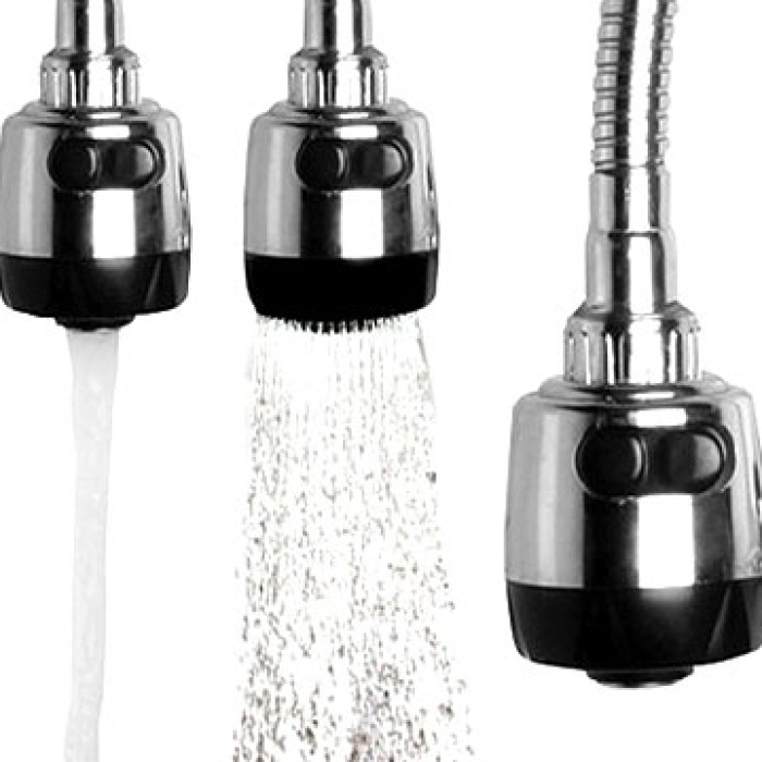 ® Oynar Başlıklı 2 Fonksiyonlu Spiral Musluk Başlığı