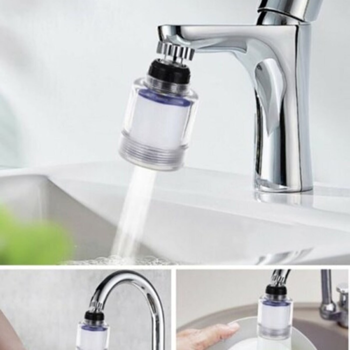 ® Kireç Önleyici Filtreli Su Tasarruflu Hareketli Musluk Başlığı