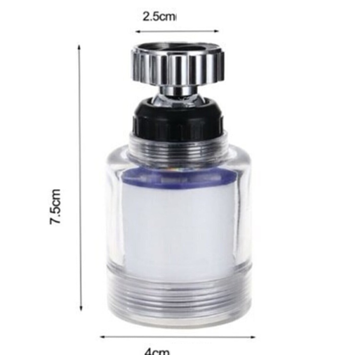 ® Kireç Önleyici Filtreli Su Tasarruflu Hareketli Musluk Başlığı