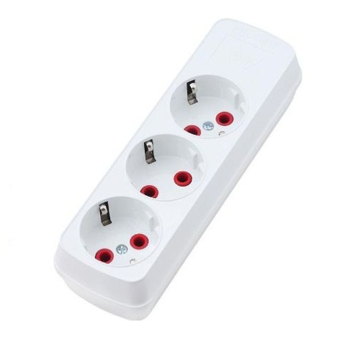 ® Topraklı 3lü Priz 10 Metre