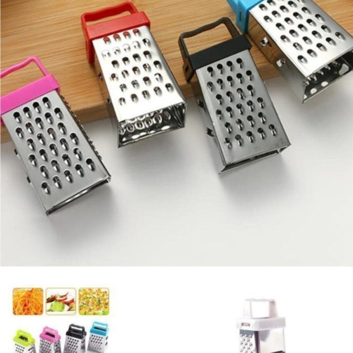 ® 3 Fonksiyonlu Mıknatıslı Mini Sarımsak Peynir Rendesi 8 cm