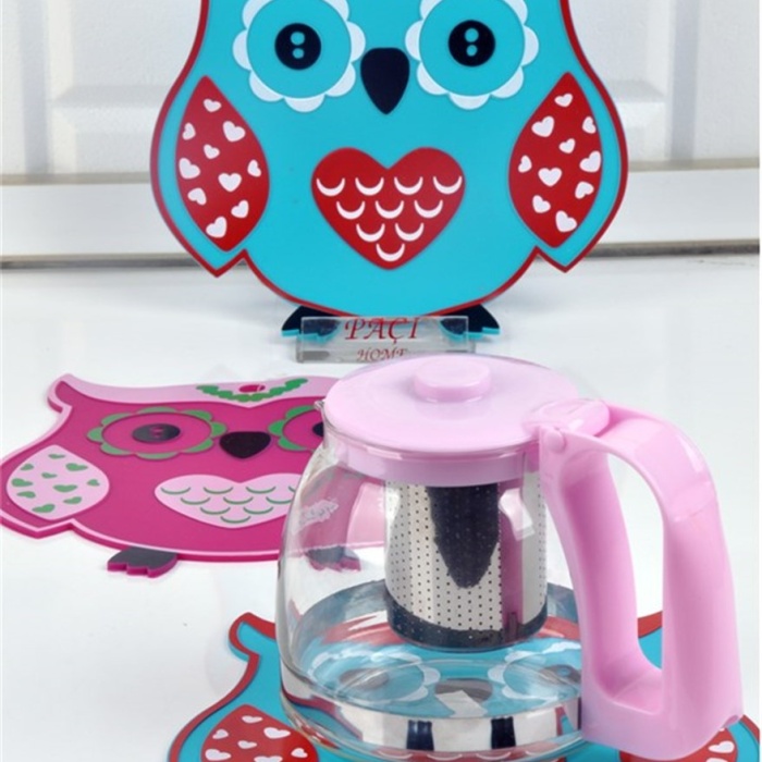 ® Eğlenceli Mutfak Baykuş Tasarımlı Silikon Nihale