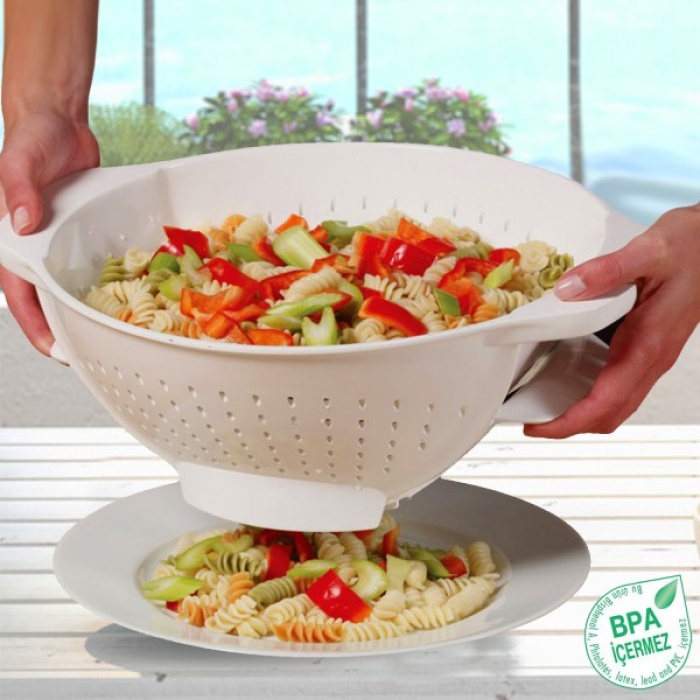 ® Makarna Süzgeci - Akıllı Makarna Süzgeci
