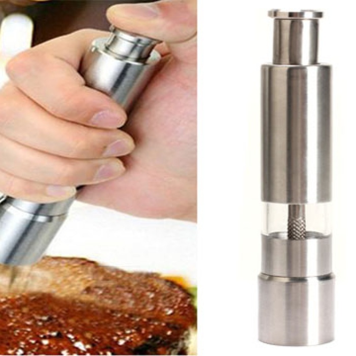 ® Paslanmaz Çelik, Basmalı Baharat Değirmeni