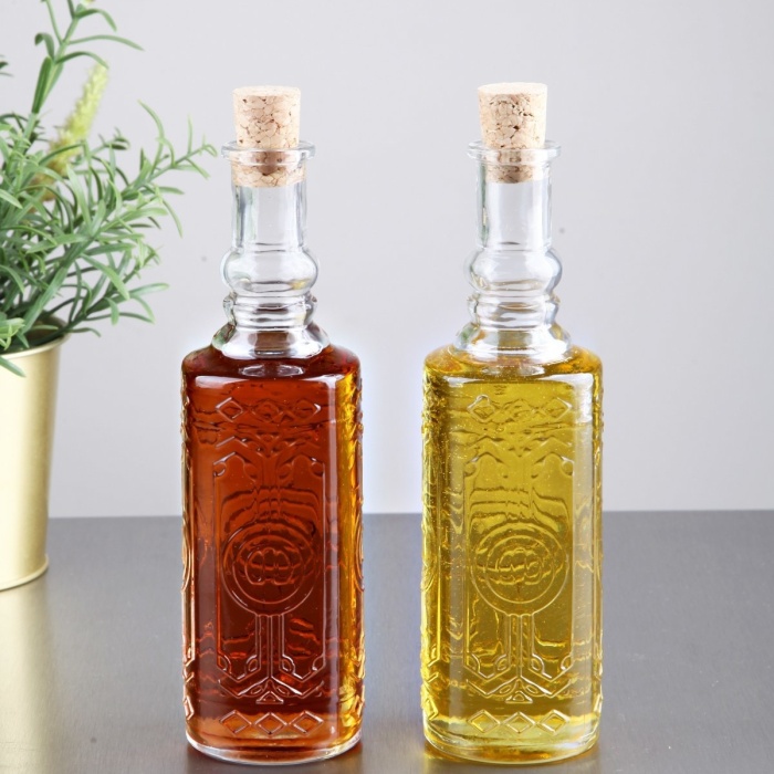 ® Dekor Yağdanlık - Sirkelik Şişe 2li Set