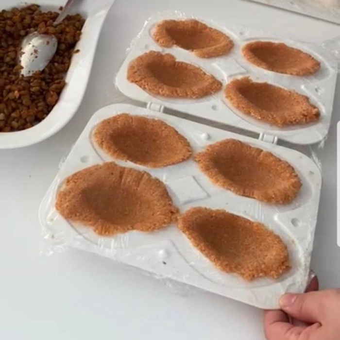 ® Pratik İçli Köfte - Dolgulu Kurabiye Yapma Aparatı 3 Parça