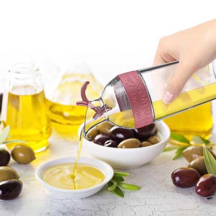 ® Cam Yağdanlık Fresh Ölçülü Yağ Şişesi Yağdanlık