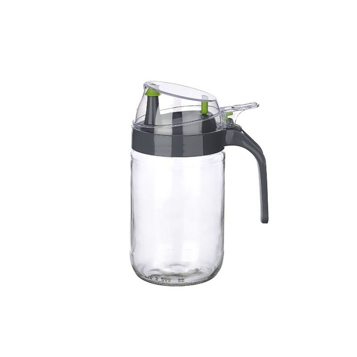 ® Cam Yağdanlık - Kulplu Sirkelik Sosluk 660ML