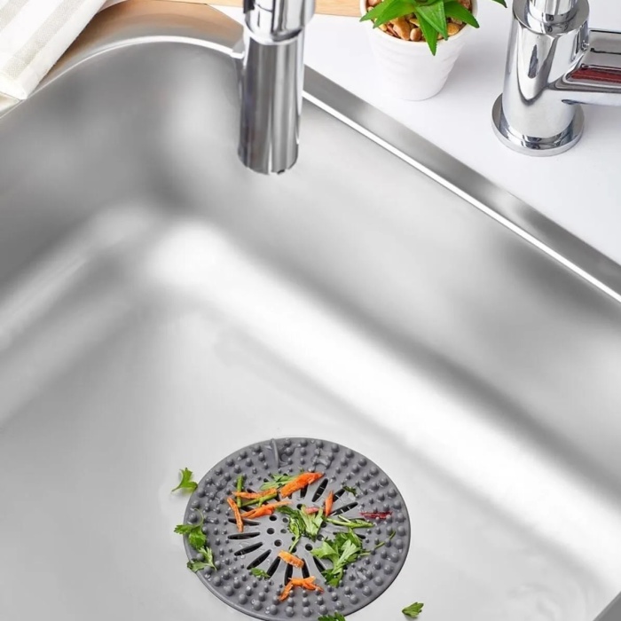 ® Yuvarlak Süzgeç - Lavabo Süzgeci - Küvet Süzgeci