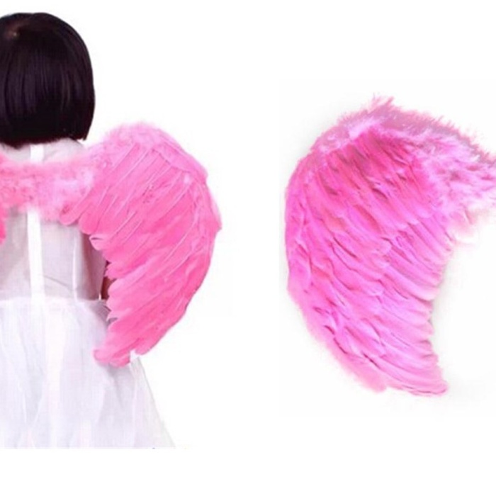 ® Melek Kanadı Büyük Boy  - Pembe