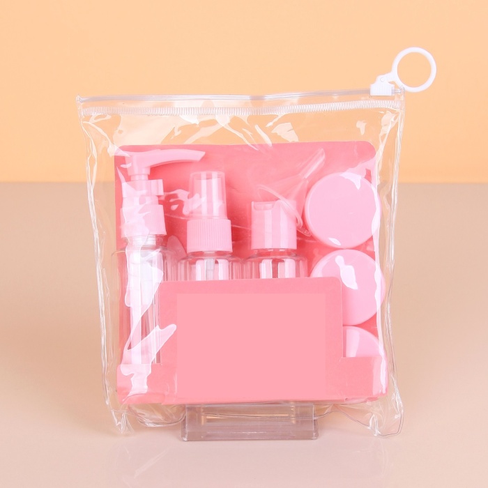 ® Parfüm Şişesi - Kozmetik Şişesi - 8 li Seyahat Doldurulabilir Kozmetik Seti