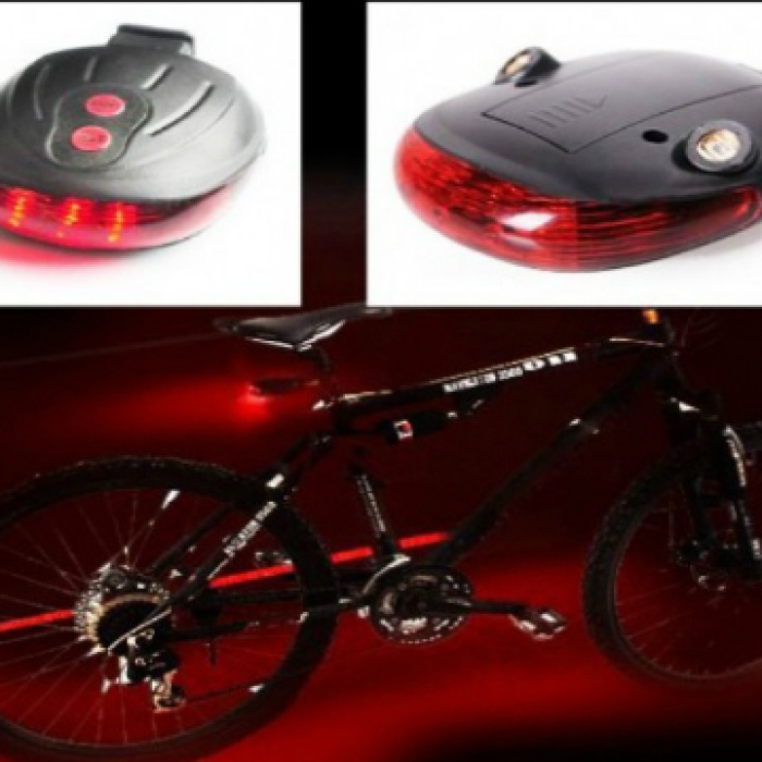 ® Lazer Güvenlik Şeritli Bisiklet Stop Lambası