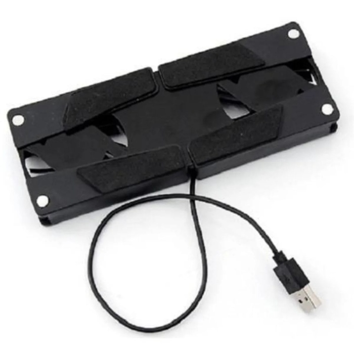 ® 2 Fanlı Notebook Soğutucu Portatif Katlanabilir Laptop Soğutucu Fan Usbli Stand Bilgisayar Fanı