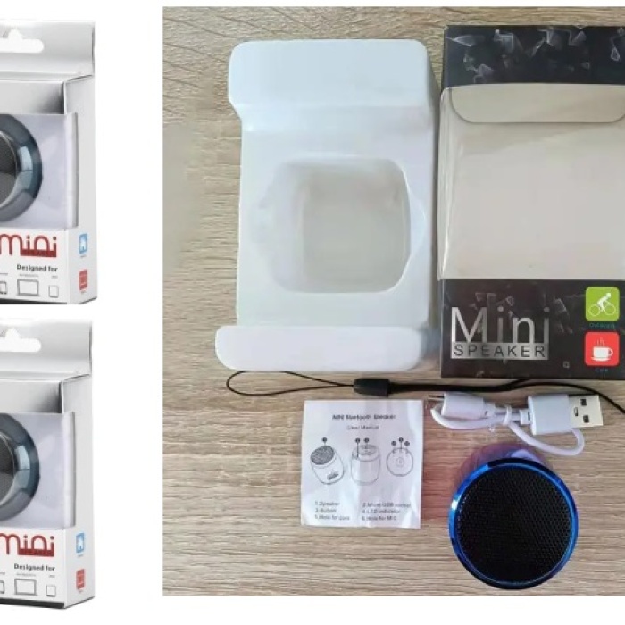 ® Kablosuz Bluetooth Hoparlör - Ses Bombası 2li Set Tek Bağlantıda