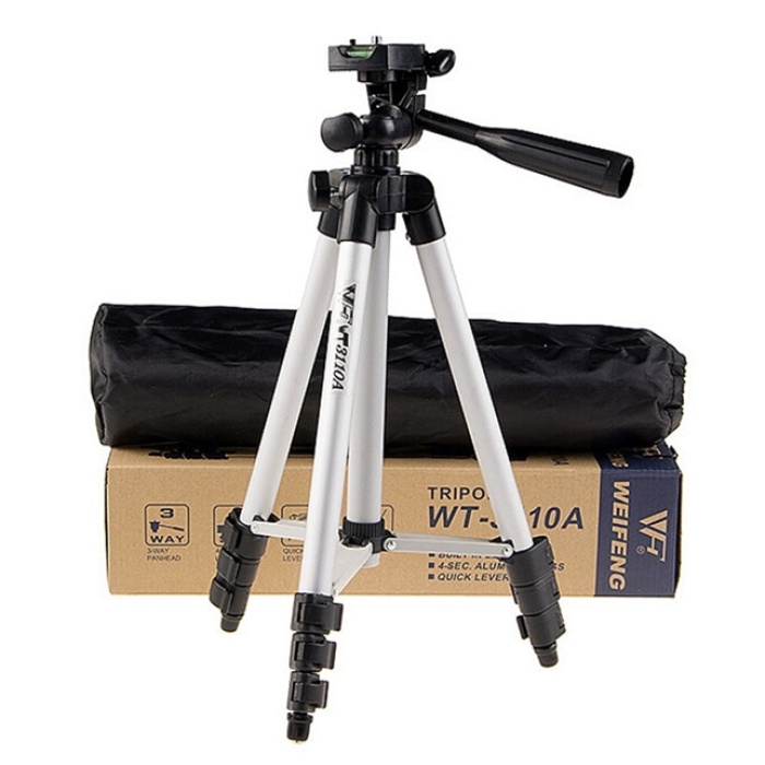 ® Tripod Telefon ve Kamera Tutucu Ayak + Telefon Tutucu - 105Cm