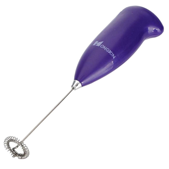 ® Mini Pilli Portatif Karıştırıcı Cappucino Maker Mikser - Renkli