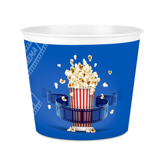 ® Popcorn Mısır Kovası Dekoratif