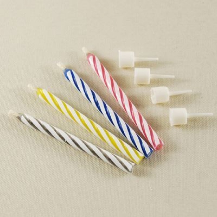 ® Pasta Mumu - Sönmeyen Mum - 10 Adet - Tekrar Yanan Mum