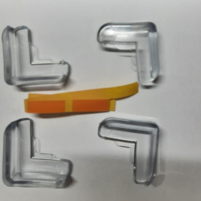 ® 8 Lİ Masa Sehpa Köşe Koruyucu Silikon- Çocuk Koruma Aparatı