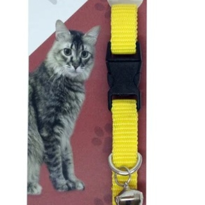 ® Elastik Ayarlanabilir Çıngıraklı Kedi Tasması