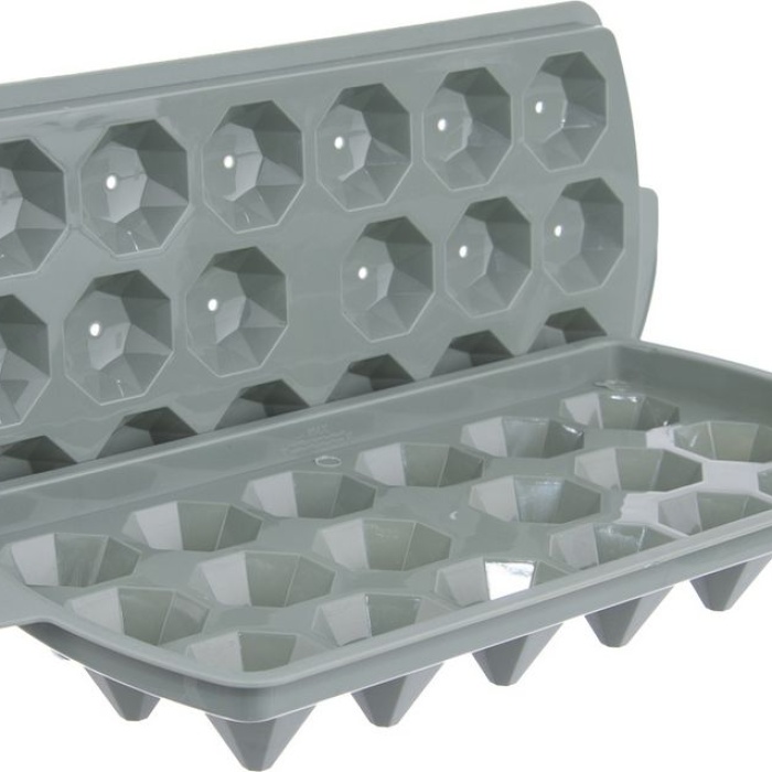 Biyomak® Diamond Elmas Şeklinde Buz Kalıbı 18 Bölmeli