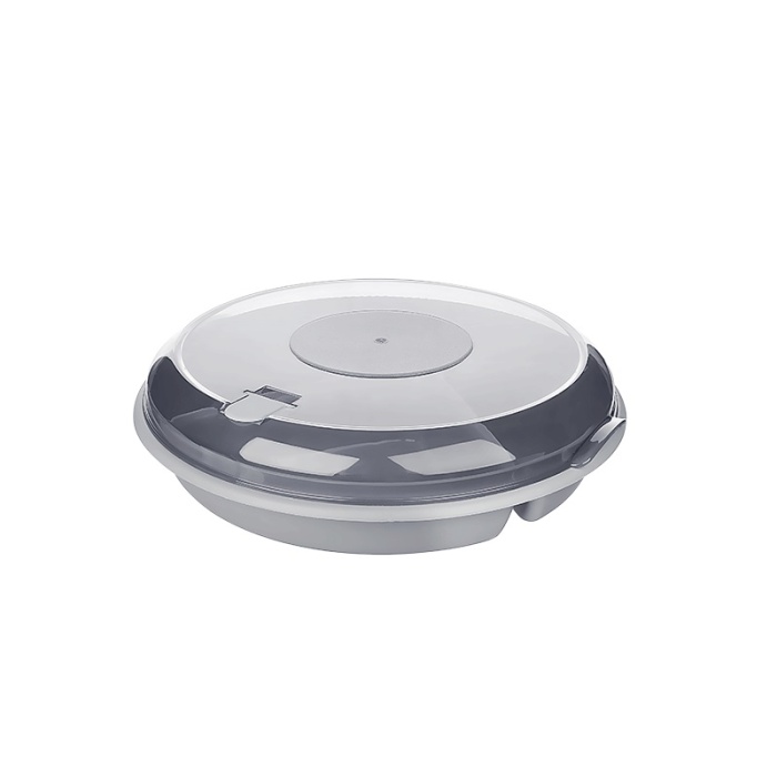 ® 3 Bölmeli Kapaklı Pratik Kahvaltılık