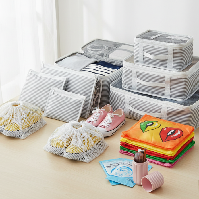 Biyomak® Seyahat ve Tatil Organizasyon Seti – Her Yolculukta Düzen Sizle!