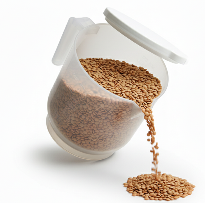 ® Pratik Mutfak Ölçü Kabı - 2 Litre Dereceli Şeffaf Hazne BPA Free