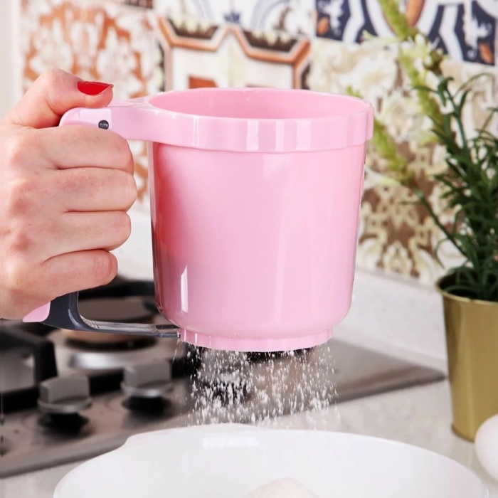 ® Polikarbon Otomatik Un Eleği Pratik