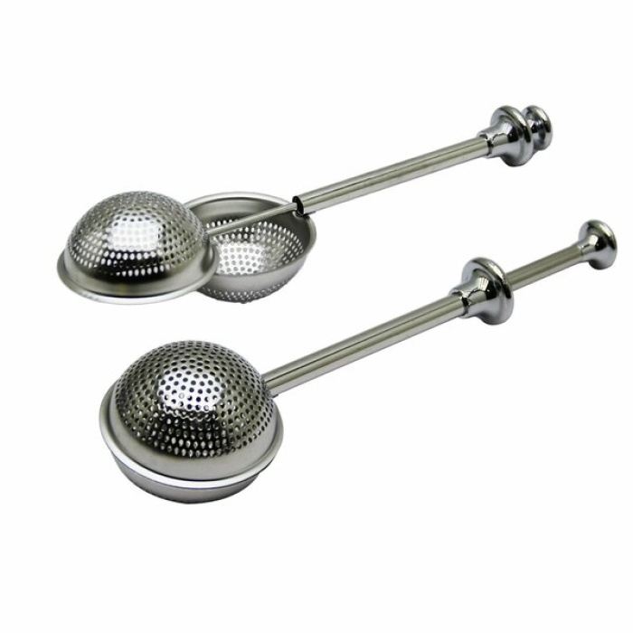® Paslanmaz Çelik Çay Süzgeci Çay Kaşığı Demlik Topu Bitki Çayı Filtresi