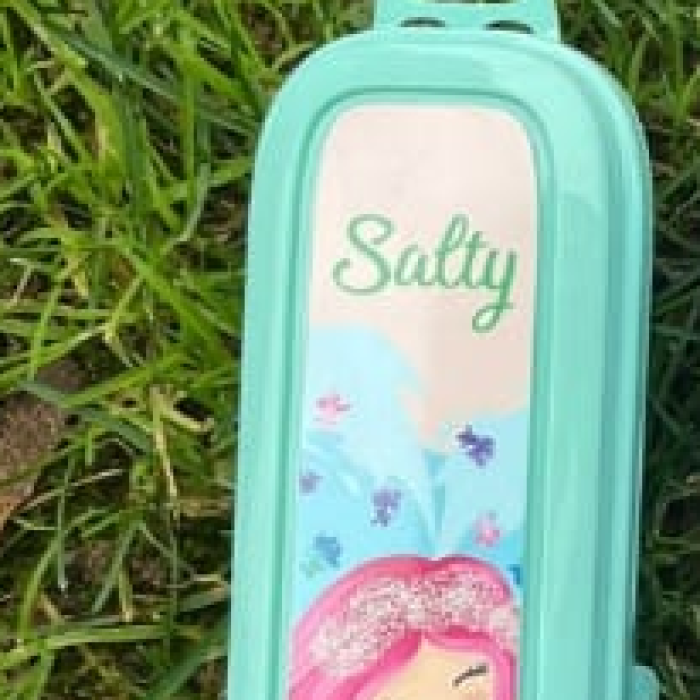 ® Turkuaz Multi Renkli Kapaklı Kalemlik Kutusu -Çanta İçi Saklama - Diş Fırçası - Makyaj Fırçası Kutu