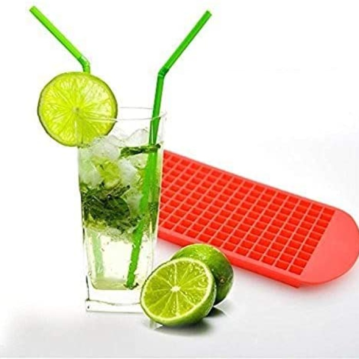 Biyomak® 160 Bölmeli Mini Küp Silikon Buz Kalıbı Buzluk