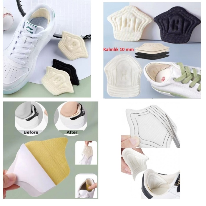 ® Topuk Daraltma ve Vurma Önleyici 10 mm Ayakkabı Pedleri