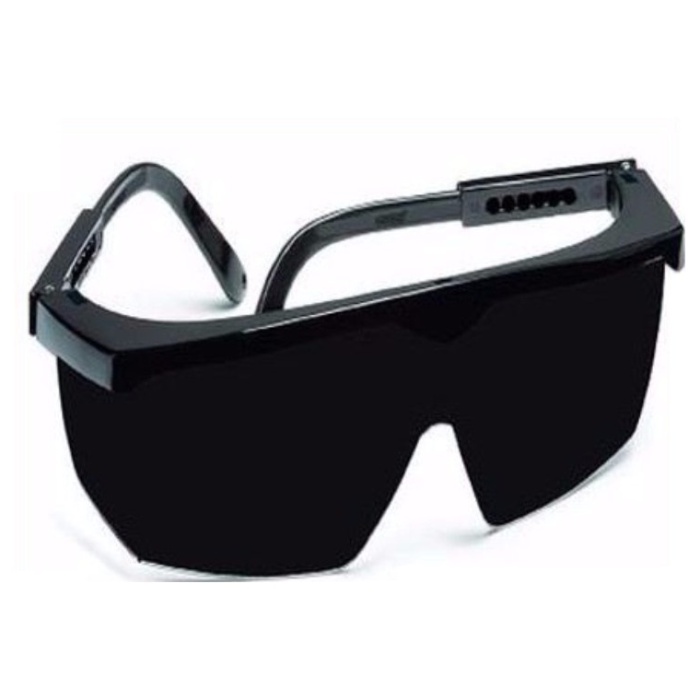 ® Korumalı Laboratuvar Gözlüğü Siyah / Çapak Gözlüğü