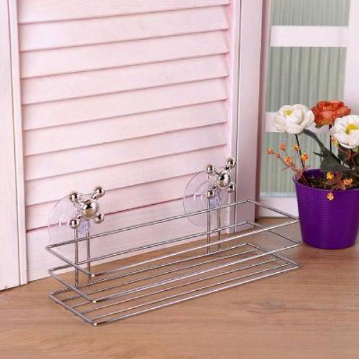 ® Yeni Ürün Banyo Organizeri - Çok Amaçlı Dörtgen Vantuzlu