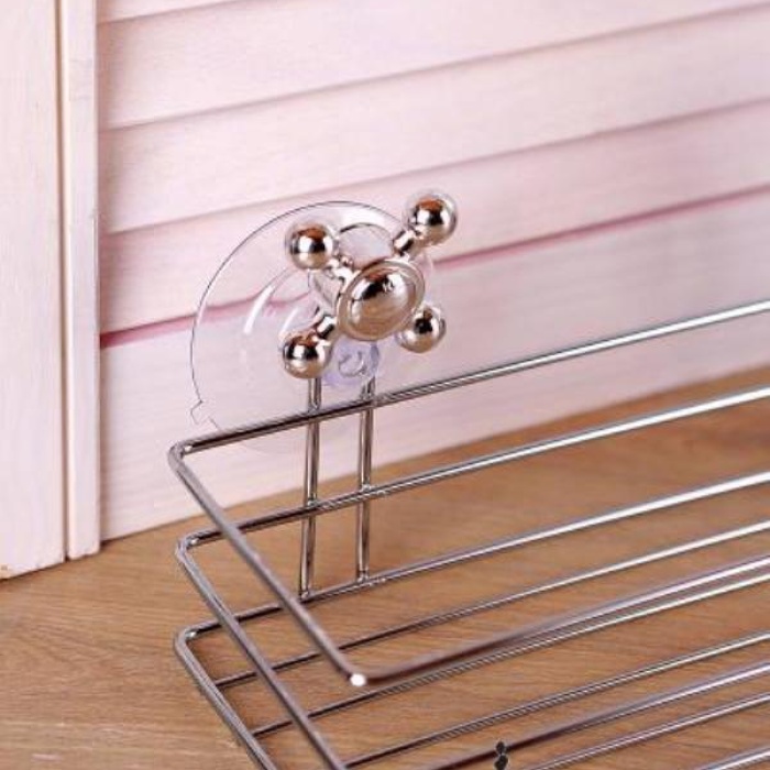 ® Yeni Ürün Banyo Organizeri - Çok Amaçlı Dörtgen Vantuzlu