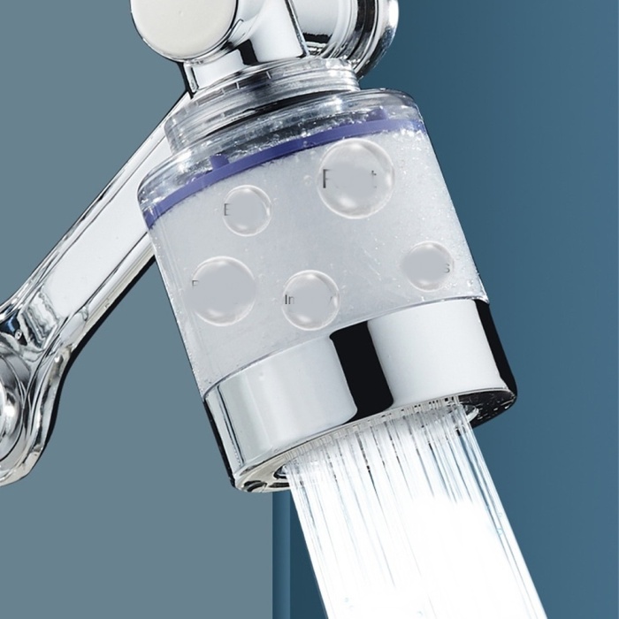 ® Filtreli Kireç Hapsedici Robotik Kol Musluk Başlığı - Mutfak Banyo Musluk Uzatma Aparatı Ucu