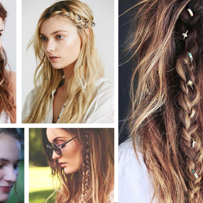 ® Saç Piercingi - Saç Yüzüğü - Silver