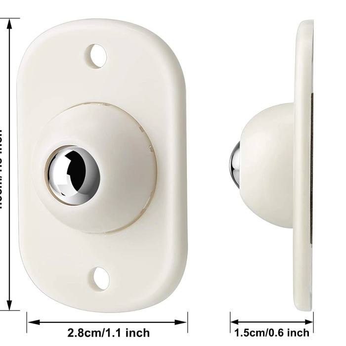 ® Yeni Ürün Yapışkanlı Eşya Kaydırma Bilyeleri - Kolay Taşıma Aparatı 4 Adet