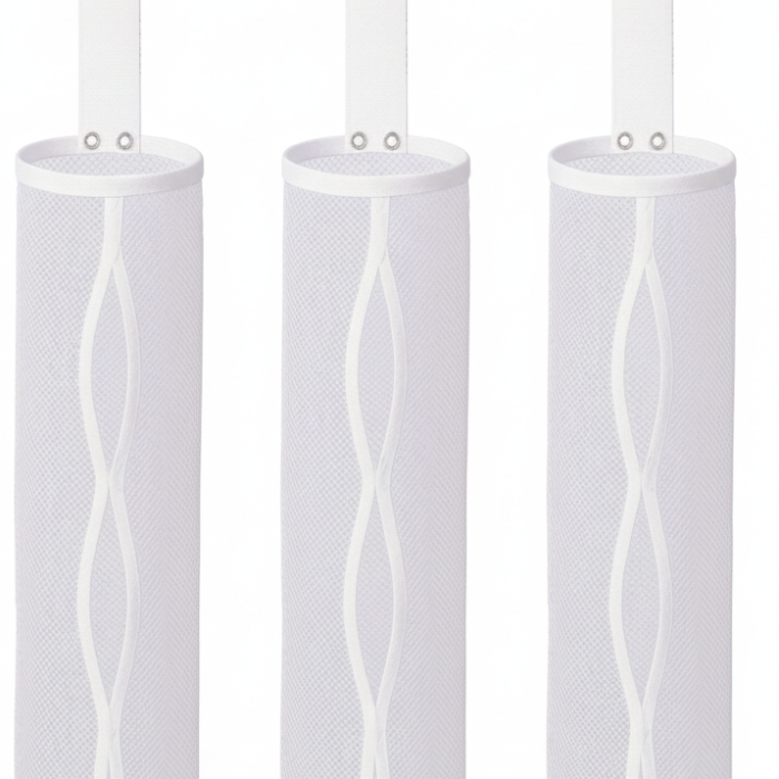 Biyomak® 3 ADET Dolap İçi Asılabilir File Çamaşır Filesi – Pratik ve Düzenli Saklama Çözümü